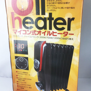 アウトレット☆オイルヒーター LED液晶パネル搭載 HC-A31A