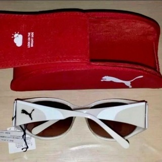 新品 PUMA プーマ♪ハード メガネケース付 サングラス 本田圭佑
