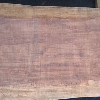【希少！「長」・「厚」】　耳付き　欅(ケヤキ)　一枚板　‐ダイニングテーブル・カウンターにいかがでしょうか‐