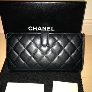 お値下げ❗️正規品 シャネル カンボンライン 長財布