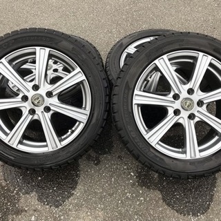 中古］バリ山 17インチ スタットレス ホイール 4本セット