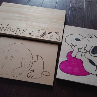 スヌーピー☆木の板