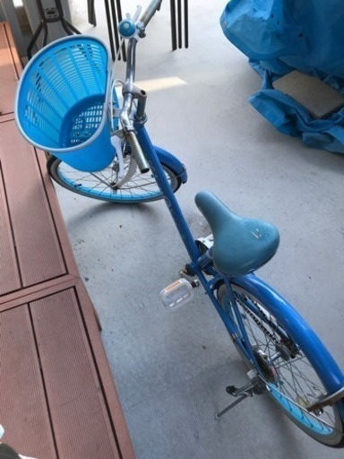 子ども用自転車 水色 女の子用20インチ 839 神戸の自転車の中古 子ども用自転車 水色 女の子用20インチ 839 神戸の自転車の中古