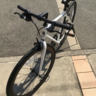 【新車】 クロスバイク backpacker. ホワイト
