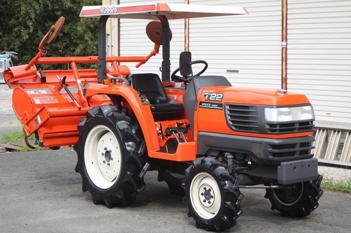 【SOLD OUT】クボタ トラクター T22 22馬力 パワステ 自動水平 4WD 美品