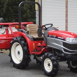 SOLD OUT】ヤンマ トラクター EF118 18馬力 4WD 自動水平 パワステ 