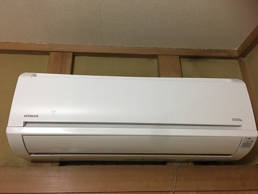 日立ルームエアコン 2020年 型式 RAS-KD25K(W) 2.5 kW○E073M113