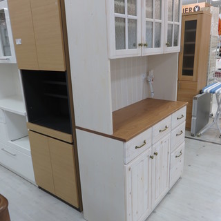 収納家具 取りに来れる方限定！ニトリの3枚扉キッチンボード！