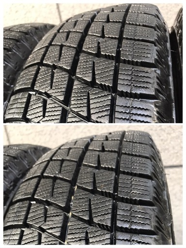 165/70R14 ブリヂストン/ICE PARTNER 14年 スタッドレス バリ山 4本