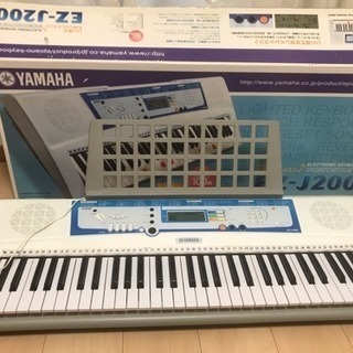 ★動作良好 YAMAHA/ヤマハ EZ-J200 電子キーボード...