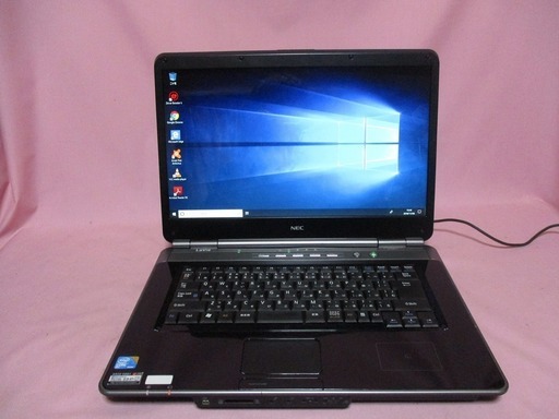 【値下げしました】すぐに使えるwindows10　NECノートPC　Blu-ray搭載  格安！