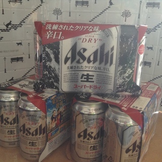 アサヒ スーパードライ/350ml×18缶/賞味期限2019.06