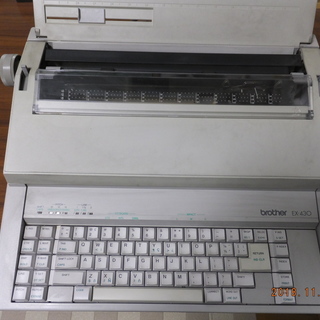 ブラザー電子タイプライターEX430