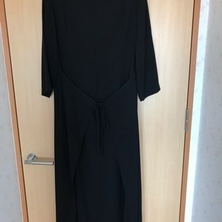 黒フォーマルロングドレス