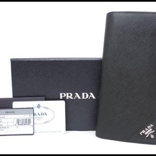 PRADA プラダ サフィアーノ レザー 二つ折り 長財布 2M...