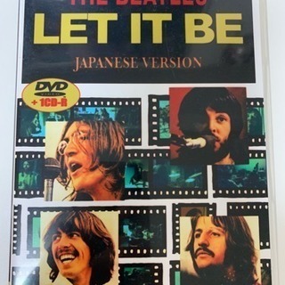 Beatles 映画 LET IT BE DVD+CD