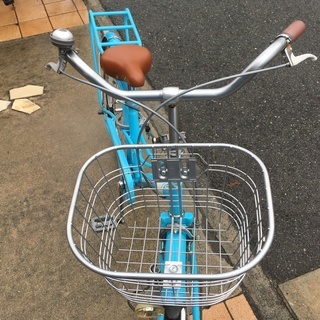 C637☆10000円☆整備済み 中古子供自転車 【24インチ ブルー 】