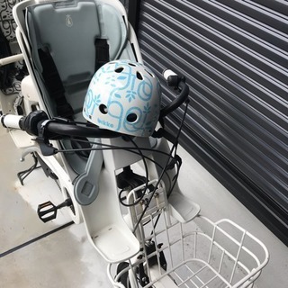 ビッケ2 子乗せシート前後付き ホワイトカラー