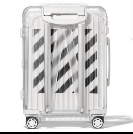 off-white オフホワイト リモワ RIMOWA スーツケース ホワイト