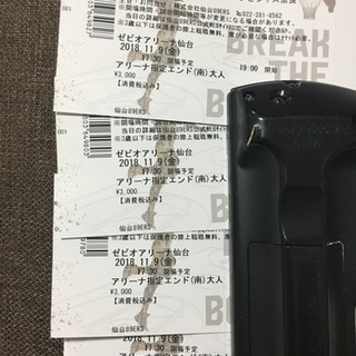 11/9(金)仙台89ERS 対 奈良 観戦 ペアチケット