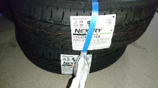 入荷情報】ブリヂストン 155/65R14 ネクストリー数量限定特価 