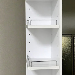 キャスター付き すき間収納棚 幅cm 白 洗面所にも 洗剤 ビン類も収納可能 Used 中古 くーこ 川崎の収納 家具の中古あげます 譲ります ジモティーで不用品の処分