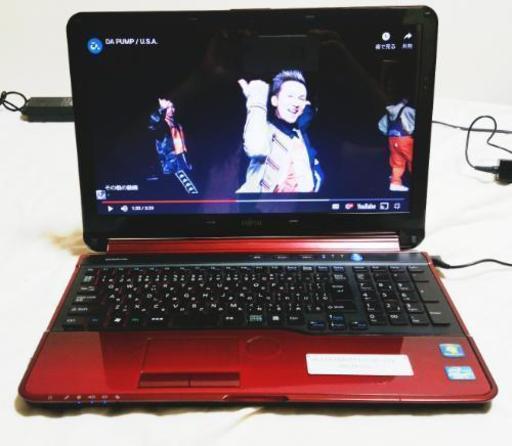 美品秀逸LIFEBOOK AH55 /i7/4G/320G/オフィスアトビ他
