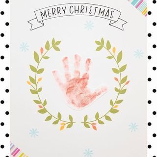姫路手形アート　クリスマスバージョン - ワークショップ
