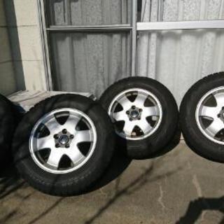 teru1122_t ① 2本 215/65R16 バリ山スタッドレス バリ山スタッドレス