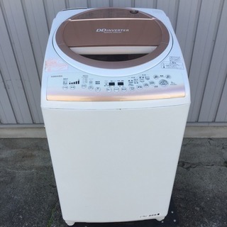 東芝 洗濯機 8キロ 2014年 AW-8V2M