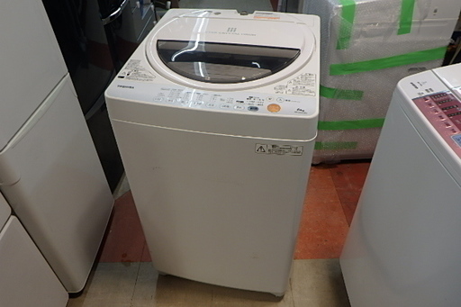 【PayPay支払可】東芝　洗濯機　AW-60GL　2012年製　6Kg