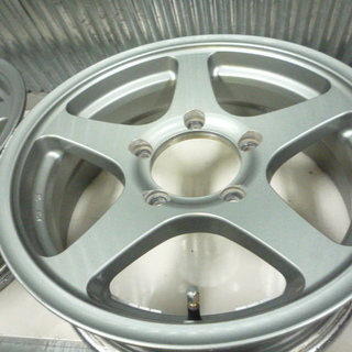 ウェッズ★ハセスペック　日本製　16×5.5J　＋20　ジムニー　JA11　JB23　５穴　PCD139.7　ガンメタ　ハイスペックホイール