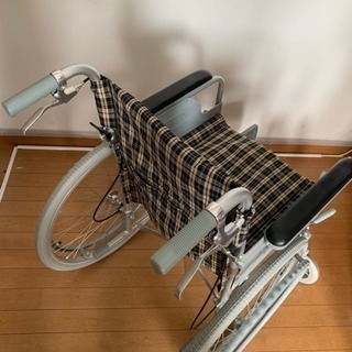 車椅子 介護用ブレーキ付き