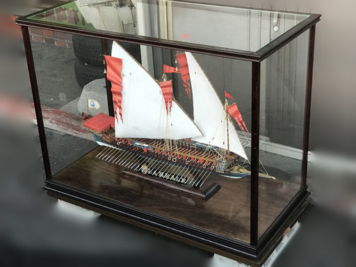 自社配送は札幌市内限定 ガレー船 ラ レアル 帆船 プラモデル ガラスケース込m リサイクルバナナ菊水 菊水の模型 プラモデルの中古あげます 譲ります ジモティーで不用品の処分