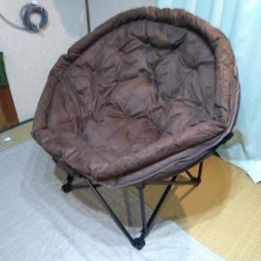 折りたたみ式　リラックスチェア　新同品　カインズ