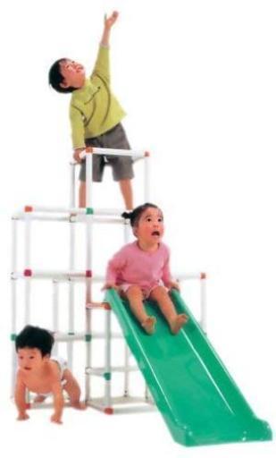 【美品】白いわんぱくジム