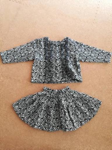 秋冬子供服女の子の服セットアップサイズ95 Th 稲沢のキッズ用品