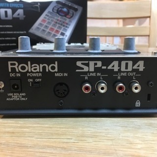 サンプラー Sp 404 Roland ぽち 高槻市のdjギアの中古あげます 譲ります ジモティーで不用品の処分