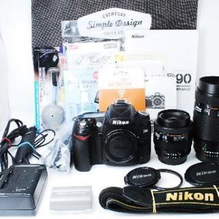 ★Wi-Fi転送★S数5370★極上美品★オールドレンズも使える★ニコン D90 ゆうパック代引き発送！送料、代引き手数料無料！