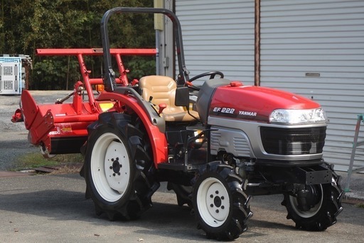 【SOLD OUT】ヤンマ トラクター EF222 22馬力 4WD 自動水平 パワステ 倍速 逆転 美品