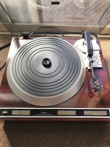 DENON DP-37F フルオートプレーヤー アンプ スピーカー付き
