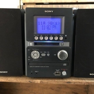 SONY MD CD カセット ウォークマン システムコンポ