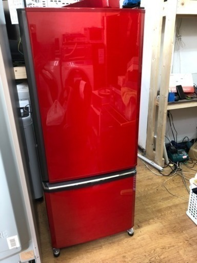 三菱 ノンフロン冷凍冷蔵庫 MR-D30R  2010年 216L/84L