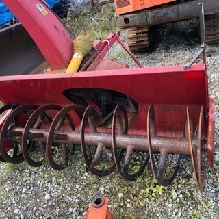 中古スター製トラクターブローワ除雪機
