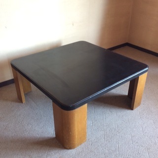 昭和レトロ　木製　ローテーブル　差し上げます。