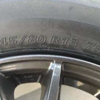 夏タイヤ&ホイール ブリヂストン145/80 R13
