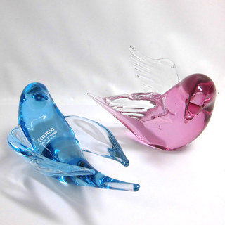 ヴェネチアングラス　 ムラーノ　 ガラス置物　硝子細工 ハト　鳩　鳥 ヴェネチアングラス ムラーノ ガラス置物 硝子細工 ハト 鳩 鳥