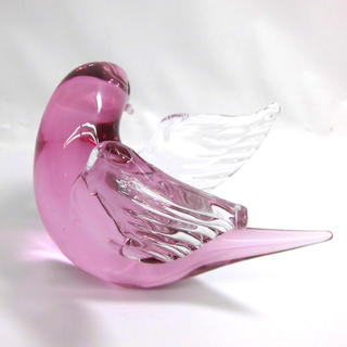 ▶ヴェネチアングラス ムラーノ formia/フォルミア社 鳥の置物 ペーパーウェイト 2体セット ペイペイ対応 札幌市西区西野 ▷ヴェネチアングラス ムラーノ formia/フォルミア社 鳥の置物
