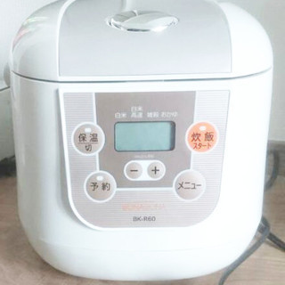 BK-R60 炊飯器 　1人暮らし用