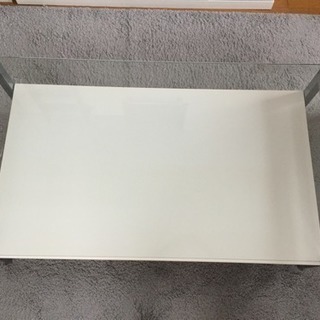 めるめるめるめ】ほぼ未使用 ニトリ センターテーブル ホワイト
